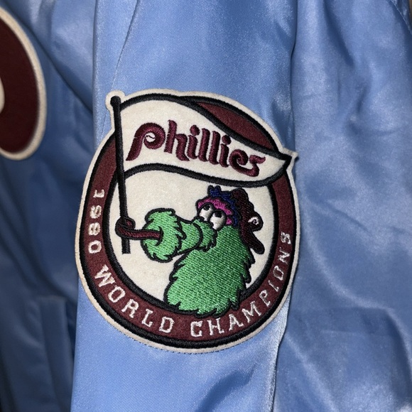 Vintage Cooperstown By Majestic Phillies Jacket - Picture 5 of 12